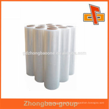 Chine en gros de haute qualité en plastique doux lldpe / hdpe PE film rétractable pour emballage extérieur